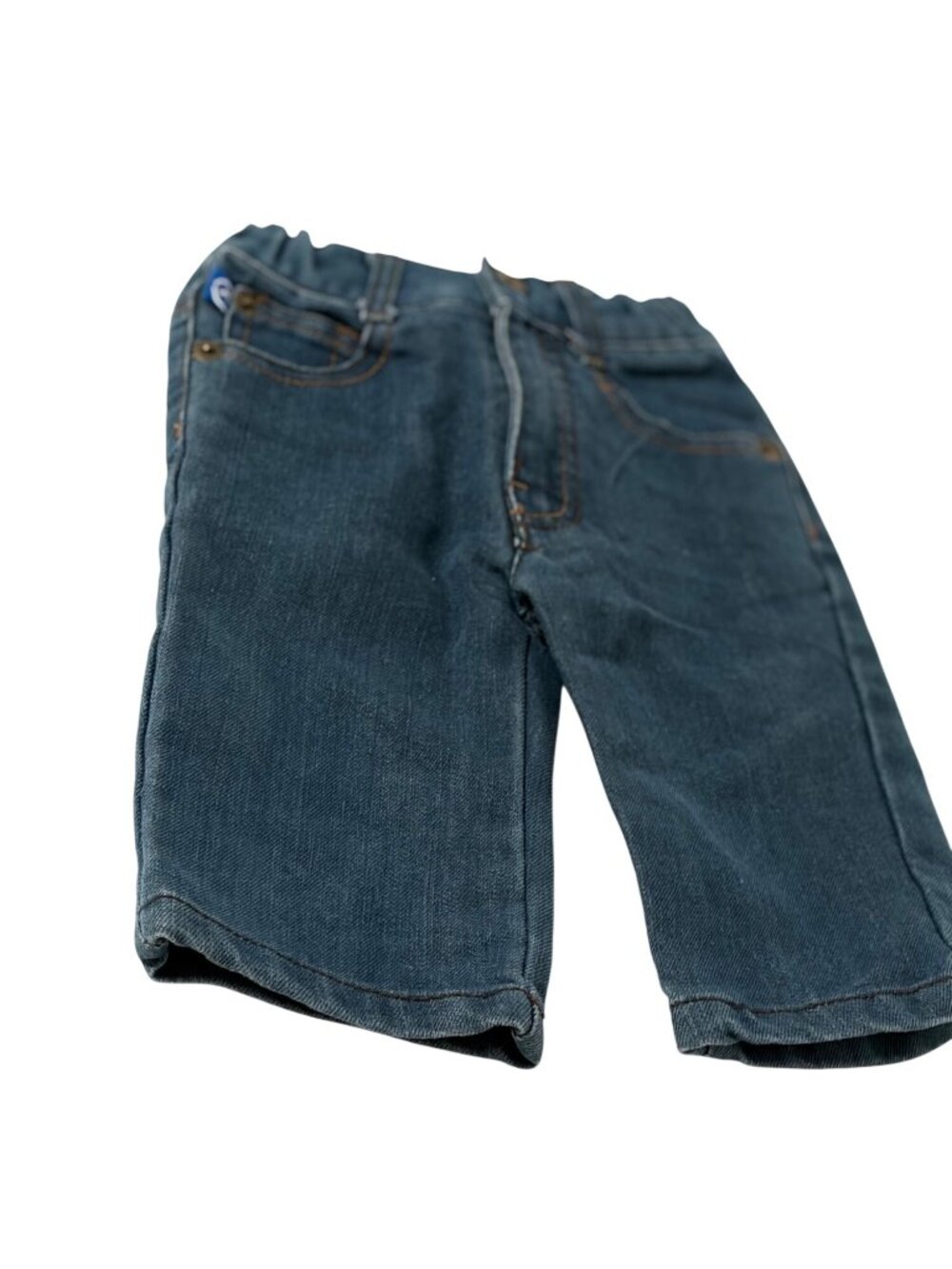 Ecko Unltd Boys Infant Baby Size 6 months Blue Jeans Denim Adjustable Waist